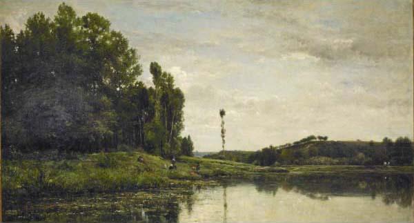 Charles Francois Daubigny Banks of the Oise china oil painting image